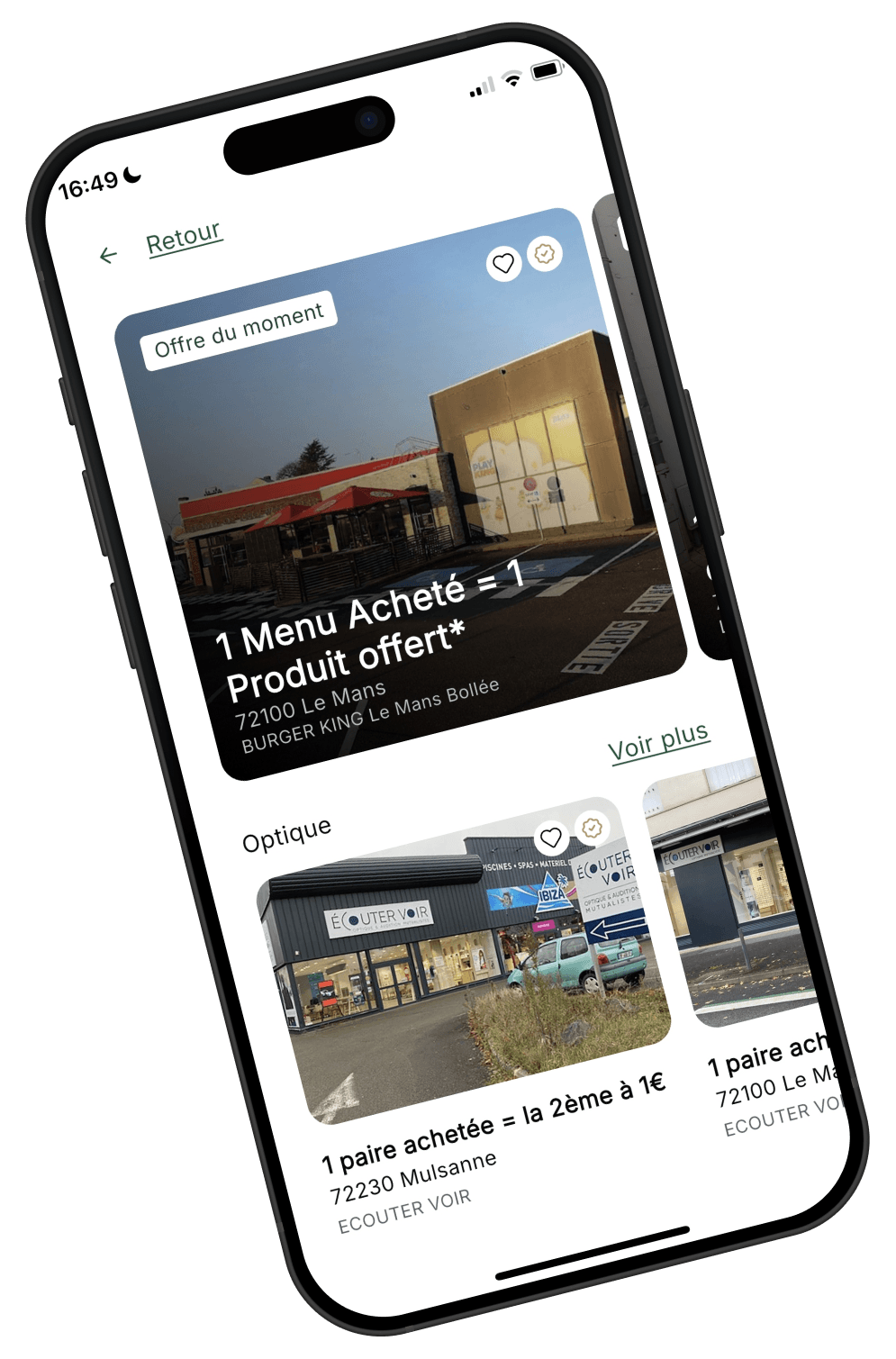 UniDeal App – écran 2